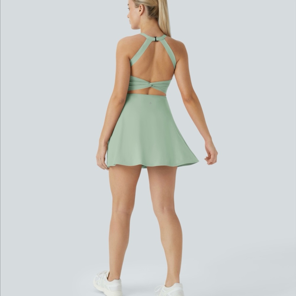 Halara Softlyzero Airy Twisted Backless Easy-Peez… - image 5